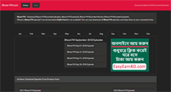 Desktop Screenshot of bhoot-fm.com